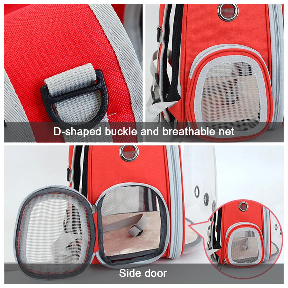 Cat Carrier Outdoor Pet Shoulder Bag Carriers Backpack