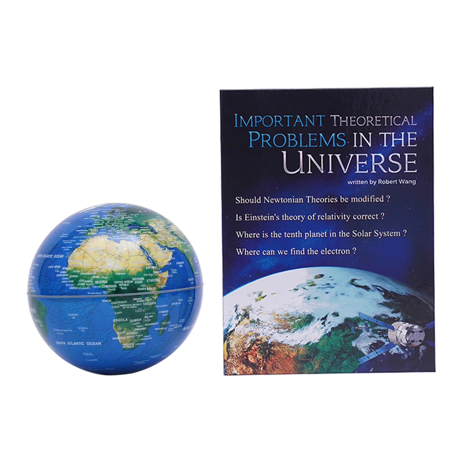 Geographic Floating Stardust LED Globe