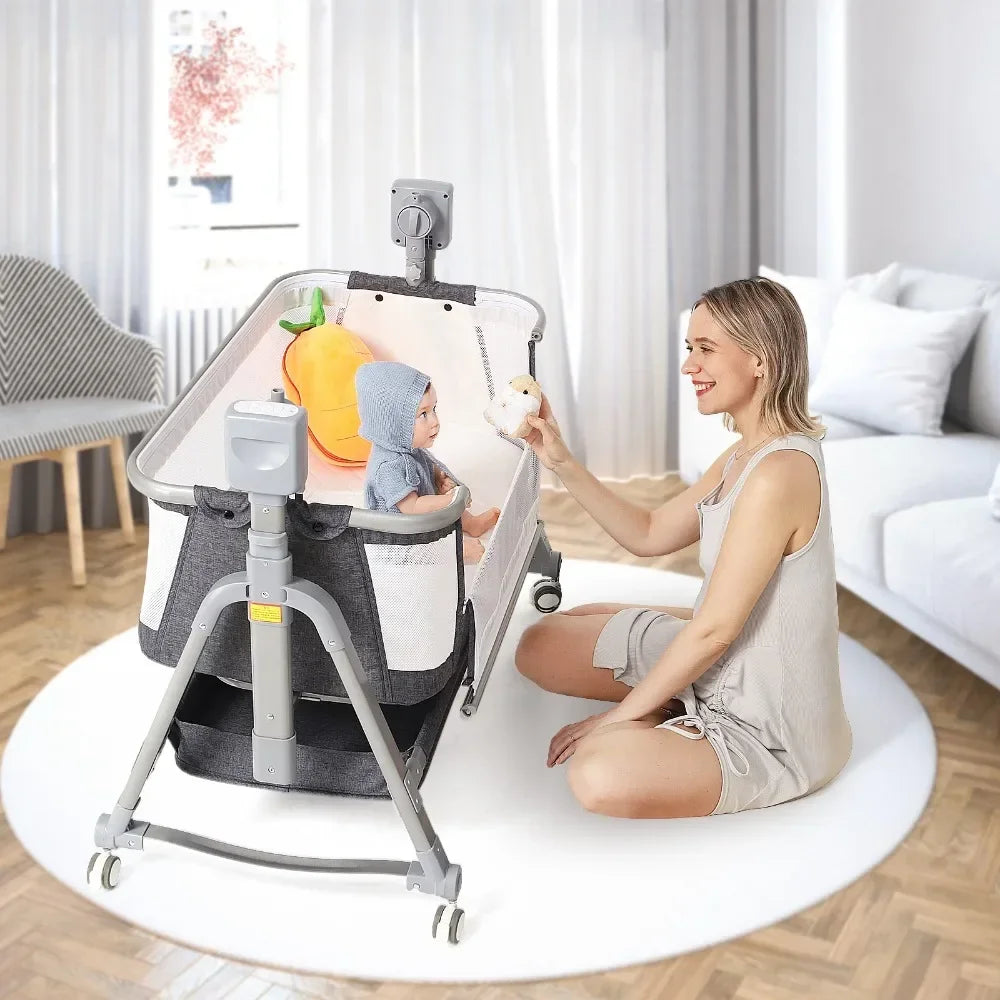 Baby Multi-Functional Electric Shaker Rocking Bassinet