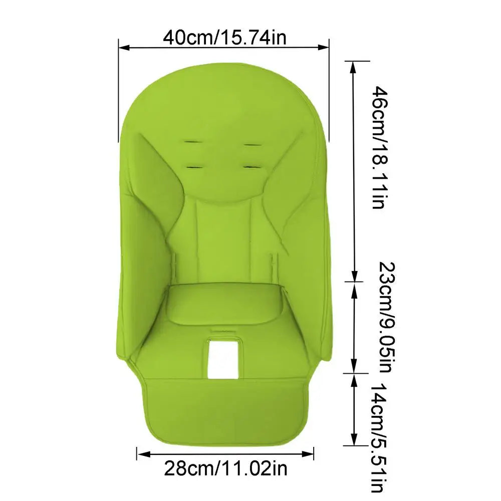 Baby High Chair Seat Cushion Cover PU Leather for Peg Perego Siesta Zero3 Baoneo