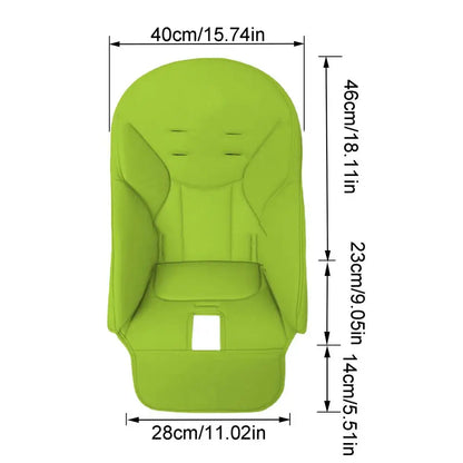 Baby High Chair Seat Cushion Cover PU Leather for Peg Perego Siesta Zero3 Baoneo
