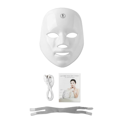 7-Color LED Face Therapy Mask