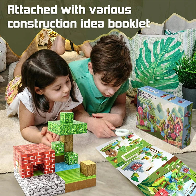 100pcs Magnetic Building Blocks