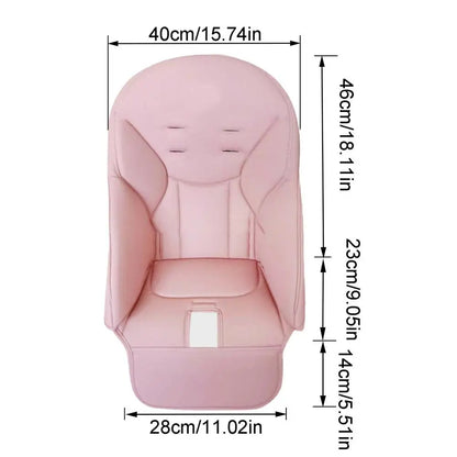 Baby High Chair Seat Cushion Cover PU Leather for Peg Perego Siesta Zero3 Baoneo