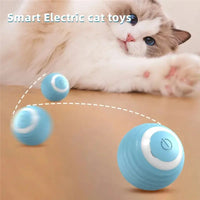 Cat Interactive Ball Training Self-Moving Kitten Electric Cat Ball Toys Electronic Automatic Rolling Magic Ball Toys for Cat
