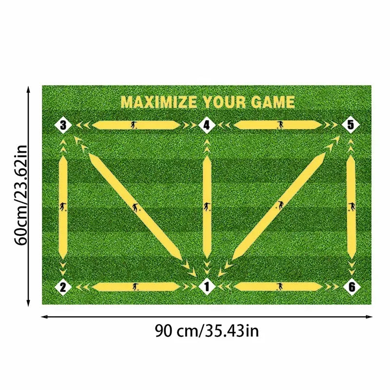 FoldDribble Soccer Training Mat