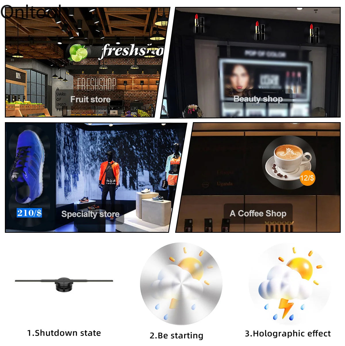 HoloVision 3D Display Projector
