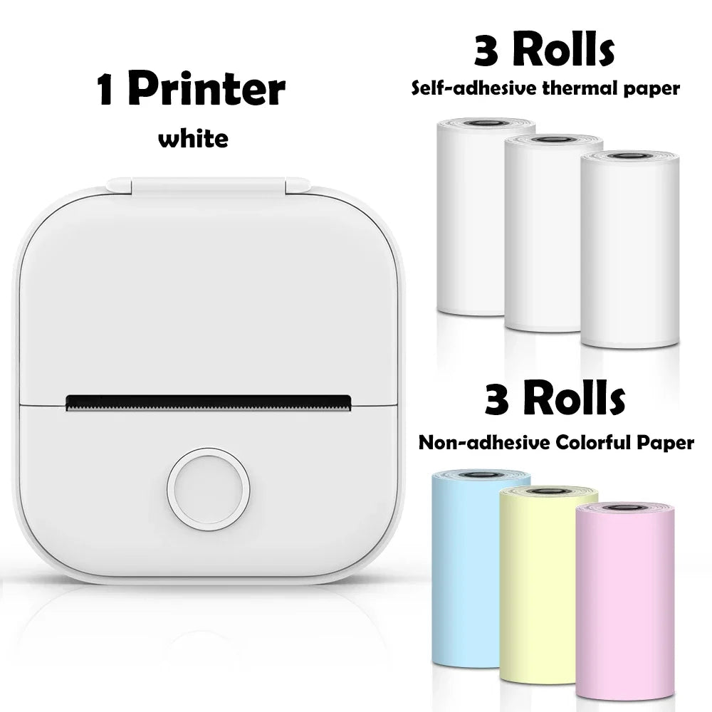 Phomemo T02 Mini Thermal Printer Wireless Mini Pocket Printer