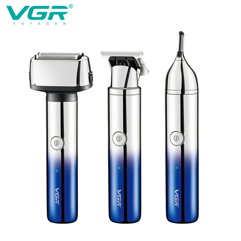 VGR Triple Blade Smart Shaver