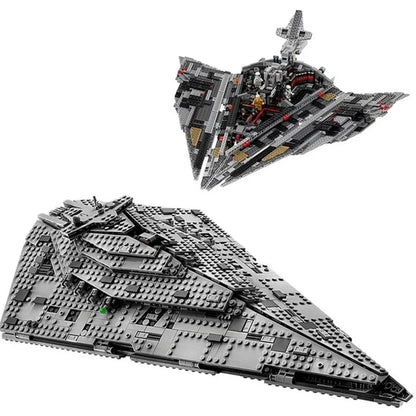 Destroyer Starship FighterBuilding Blocks Toy