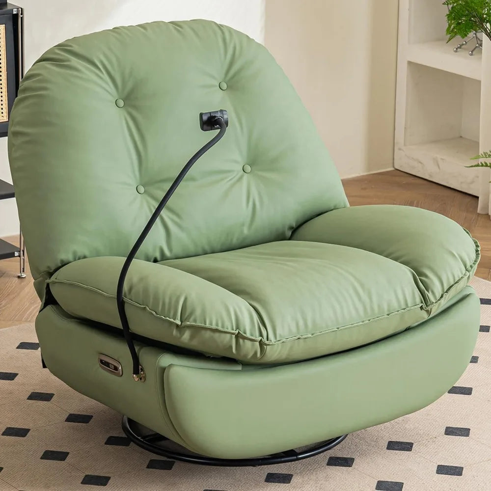 Smart Oversized Recliner Sofa Swivel Rocking Chair Electric Rocker