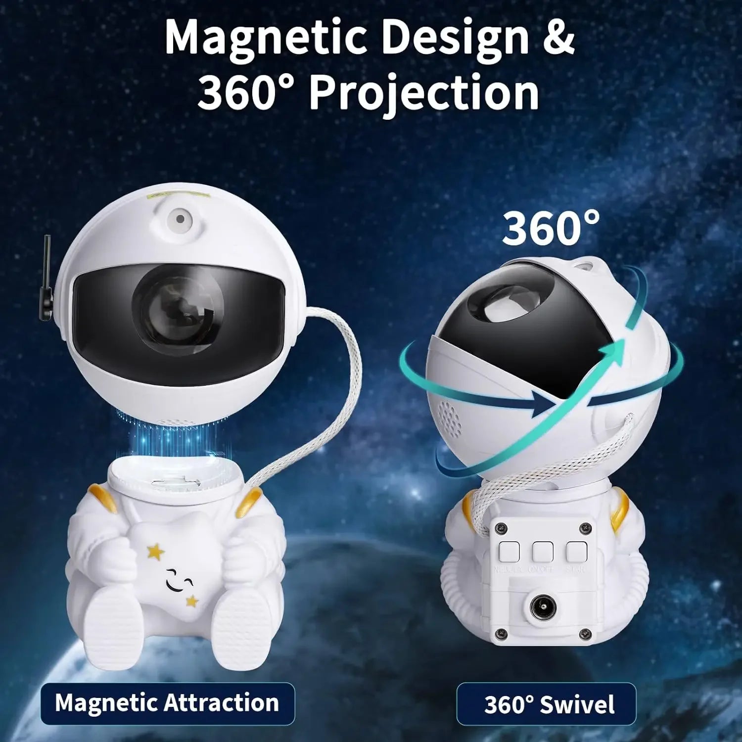 Cosmic Astronaut Dream Light Projector
