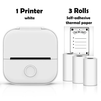 Phomemo T02 Mini Thermal Printer Wireless Mini Pocket Printer