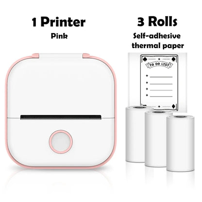 Phomemo T02 Mini Thermal Printer Wireless Mini Pocket Printer