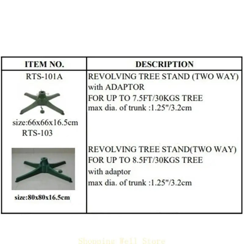 TwinkleTurn 360° Rotating Tree Stand