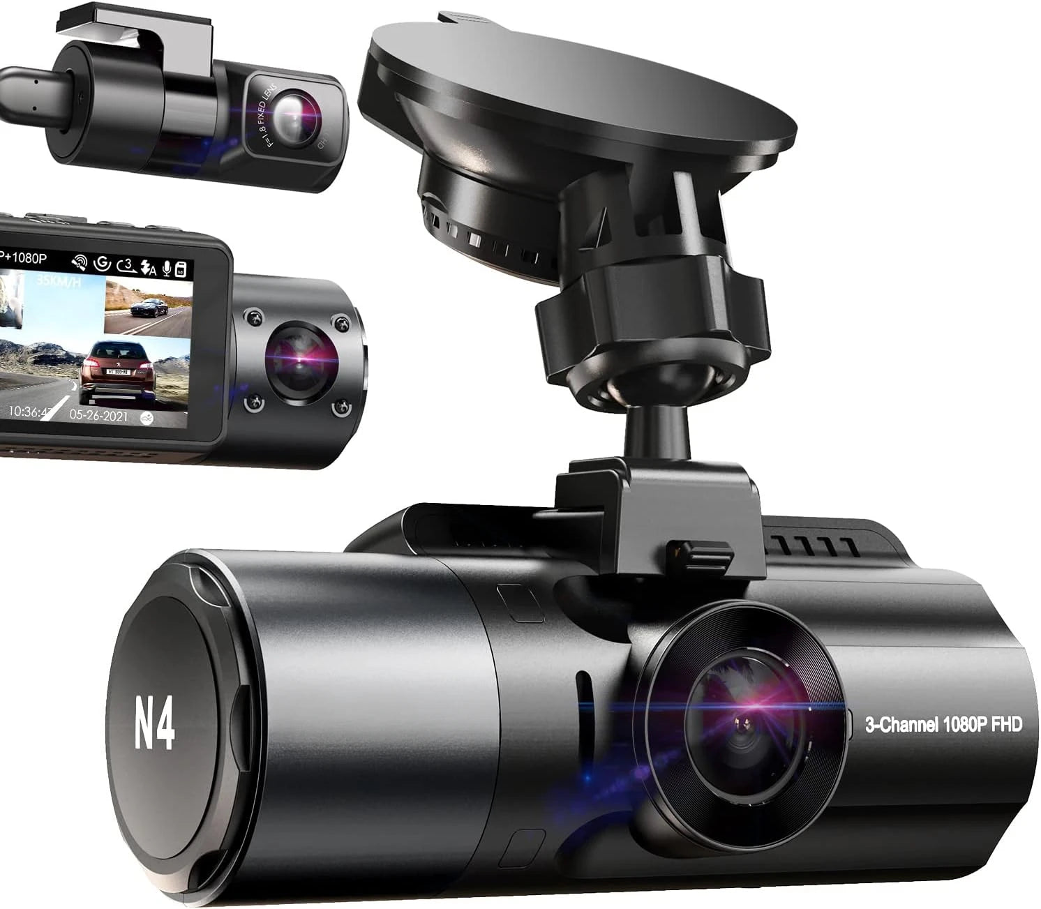 Vantrue N4 Triple Dash Cam