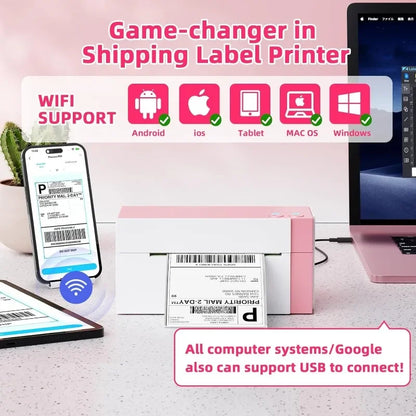Wifi Thermal Label Printer