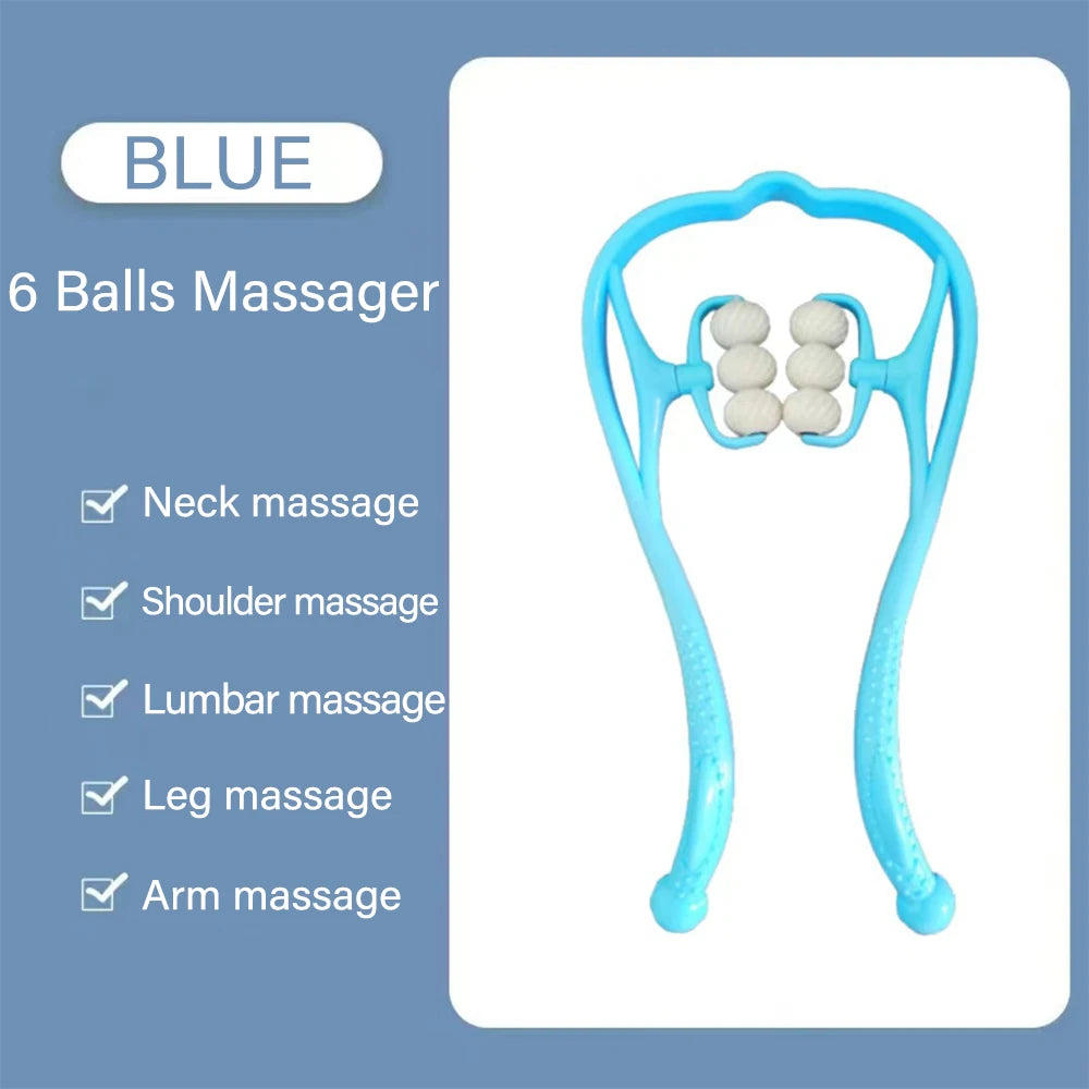 FlexiRoll 6-Wheel Spine Massager