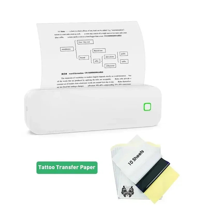 PrintEase Portable Mini A4 Printer No Ink Thermal Printer