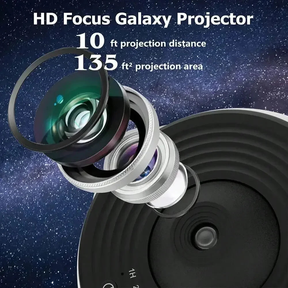 Galaxy Dreams Star Projector Lamp