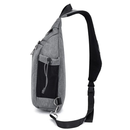 Single-Shoulder Bag with Multiple Internal Zippered Pockets, a Stylish Bowling Bag Design