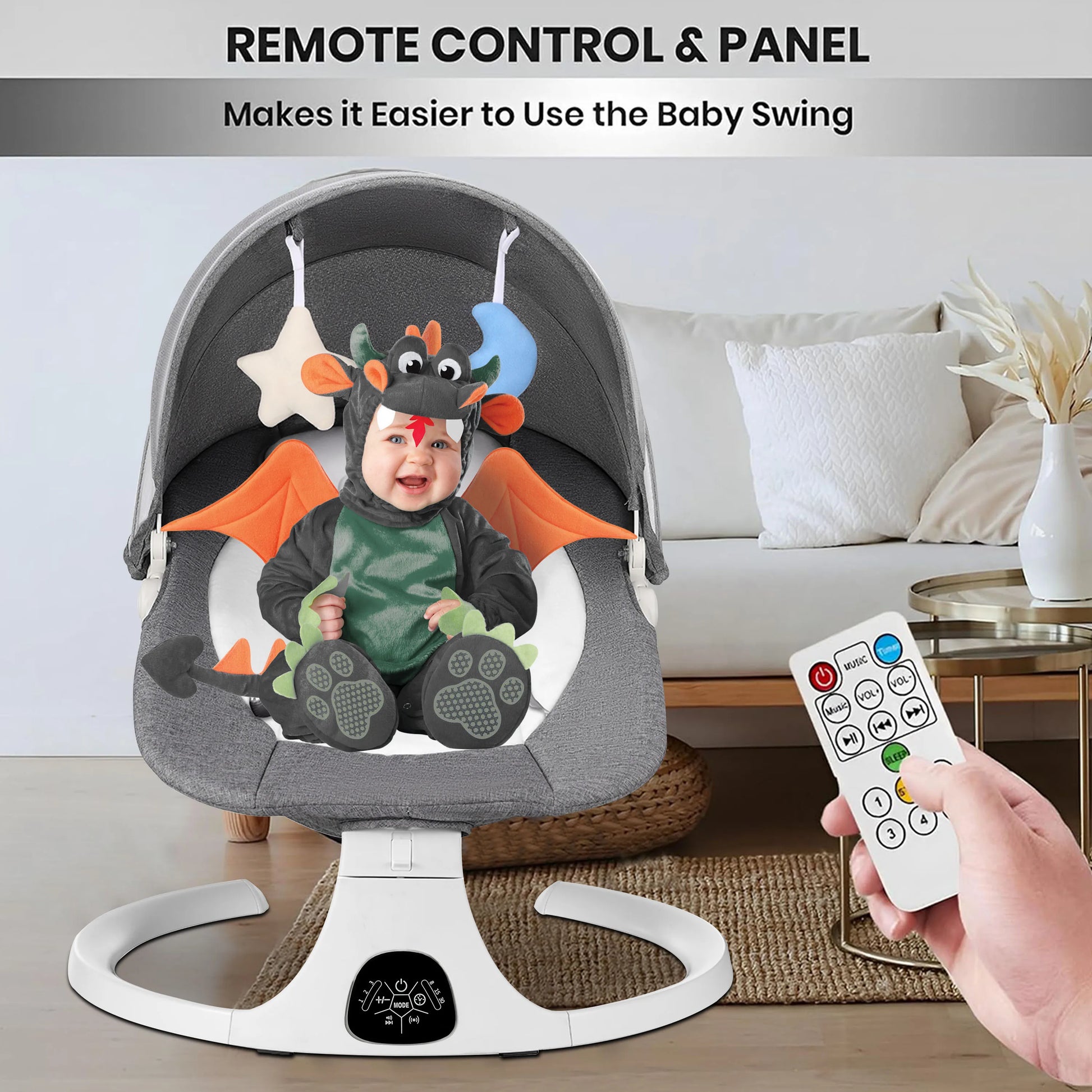 CozyCare Electric Baby Rocker