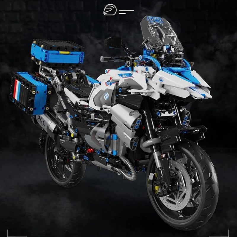 Motorcycle City Sports Building Block Boy Toy