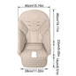 Baby High Chair Seat Cushion Cover PU Leather for Peg Perego Siesta Zero3 Baoneo
