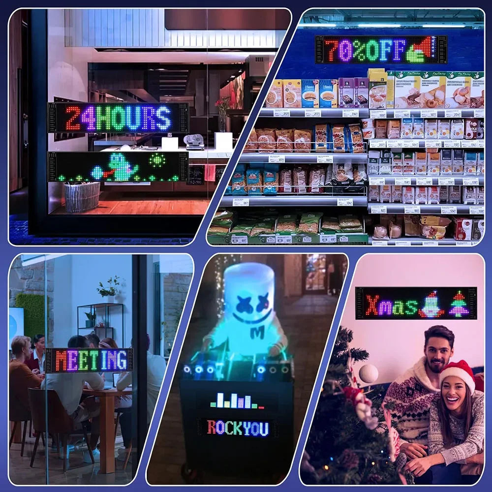 BrightTrack Smart LED Signs for Cars