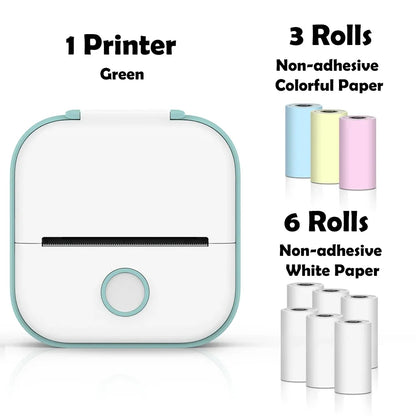 Phomemo T02 Mini Thermal Printer Wireless Mini Pocket Printer