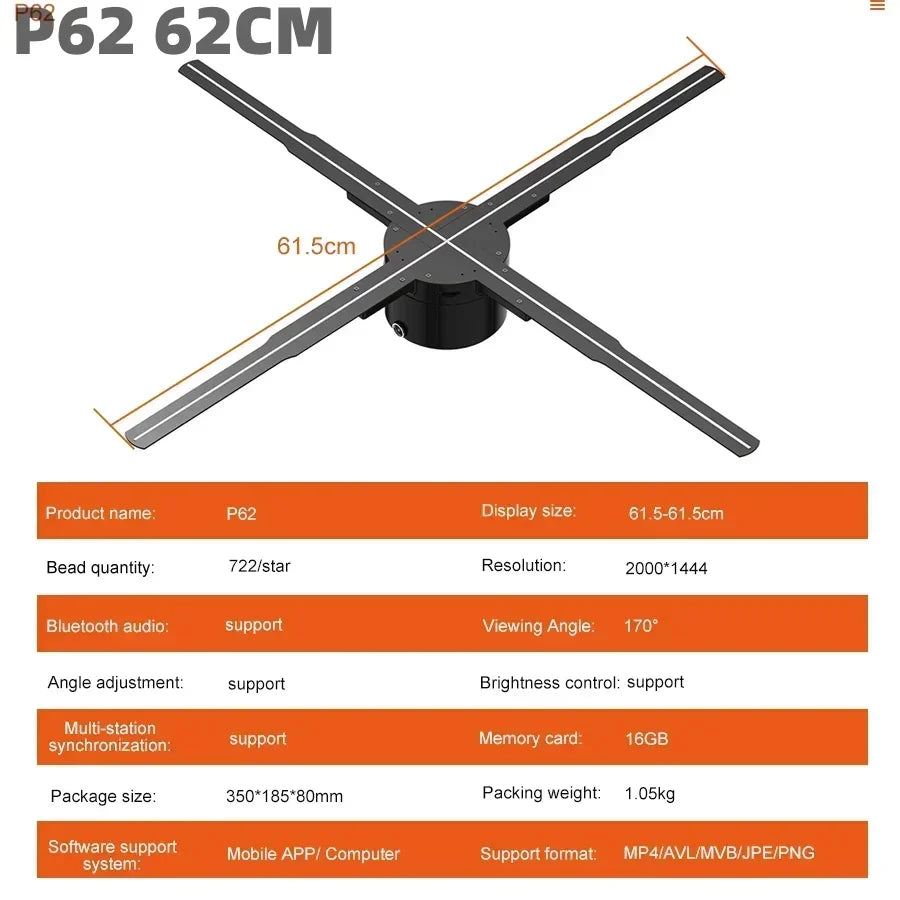 HoloVision 3D Display Projector