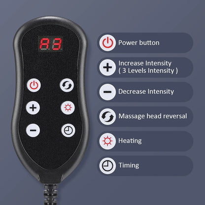 2 in 1 Shiatsu Foot Massager with Heat for Plantar Fasciitis Feet and Calf Massager Machine for Tired Muscles Relief