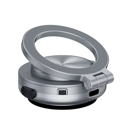 Magnetic Vacuum Car Phone Holder Suction Cup Folding Universal Navigation Stand Bracket