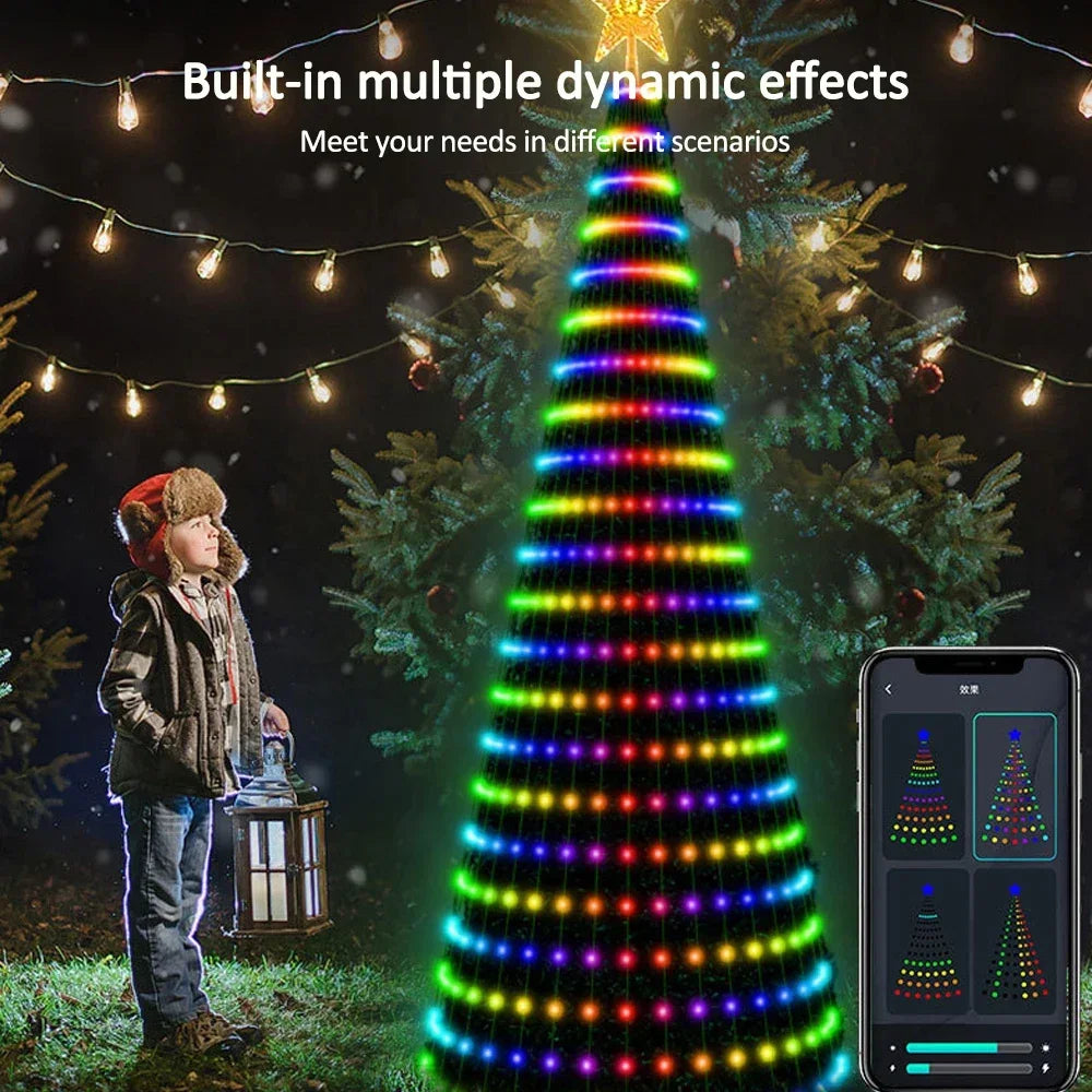 RhythmGlow LED Music String Lights