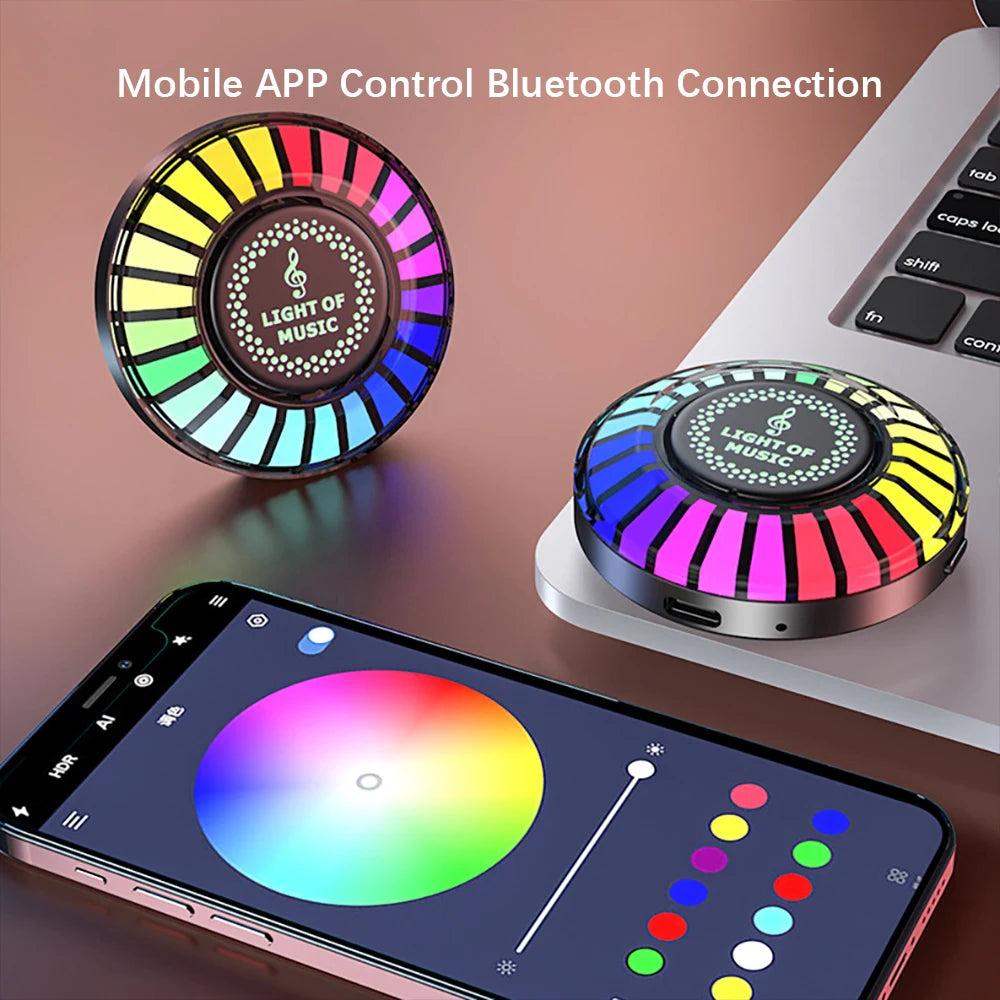 GlowTune Colorful Car Vent Lights