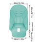 Baby High Chair Seat Cushion Cover PU Leather for Peg Perego Siesta Zero3 Baoneo