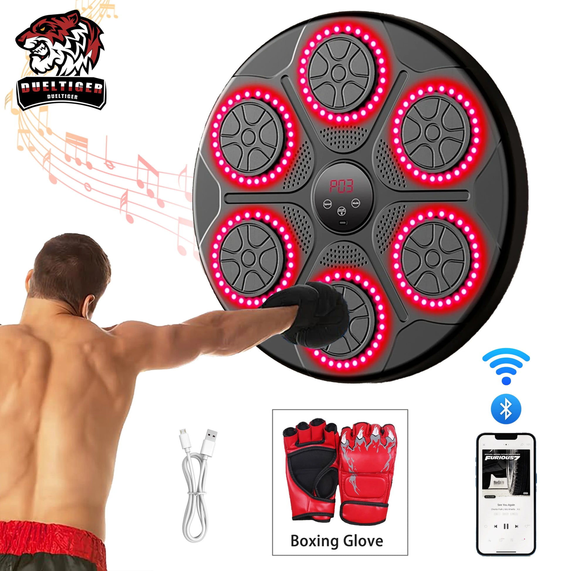 RhythmBox Smart Boxing Trainer