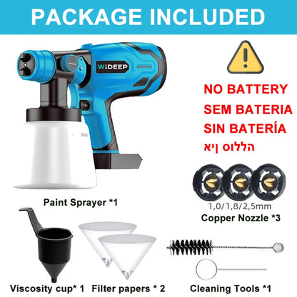 High-Pressure Cordless Paint Sprayer