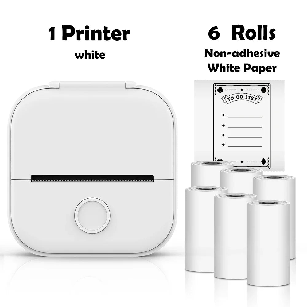 Phomemo T02 Mini Thermal Printer Wireless Mini Pocket Printer