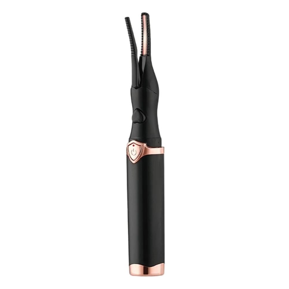Electric Eyelash Curler Heated Eyelash Curler Portable USB Rechargeable Quick Natural Long Lasting Curling