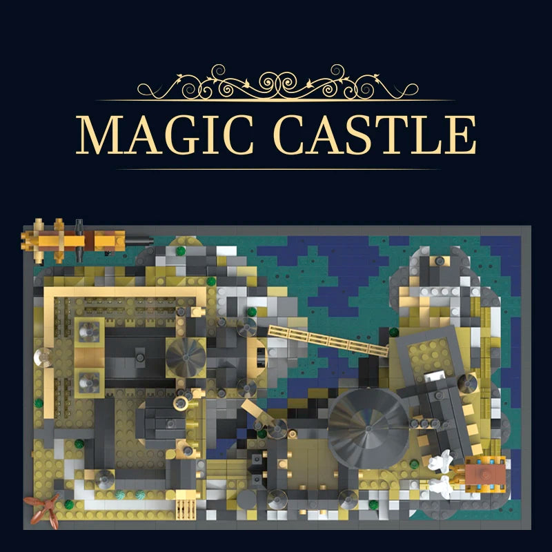 2700+Pcs Harry Potter Castle Building Blocks Toy