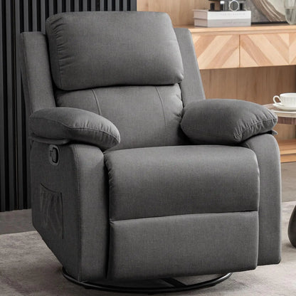 Calvian 360 Swivel Rocker Recliner Chair