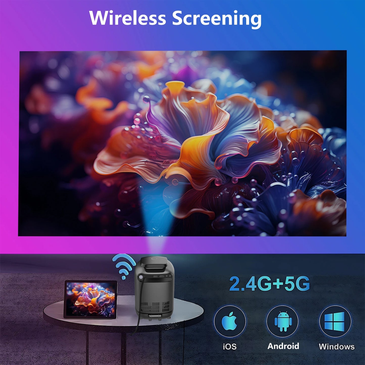 iView4k Android Native Projector