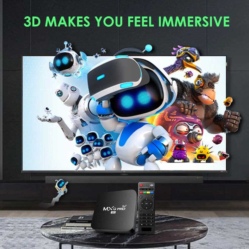 MXQ Pro 4K Dual WiFi Smart Box
