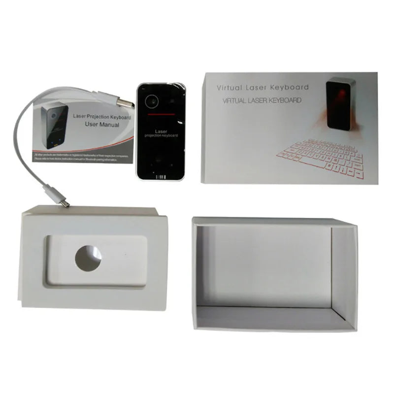 KeyBeam Bluetooth Laser Keyboard