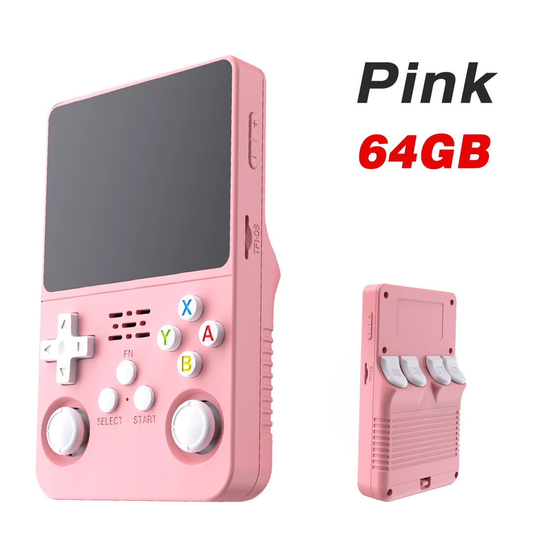 Retro R36S Handheld Video Game Console 3.5 Inch IPS Screen with 128GB Preloaded Games