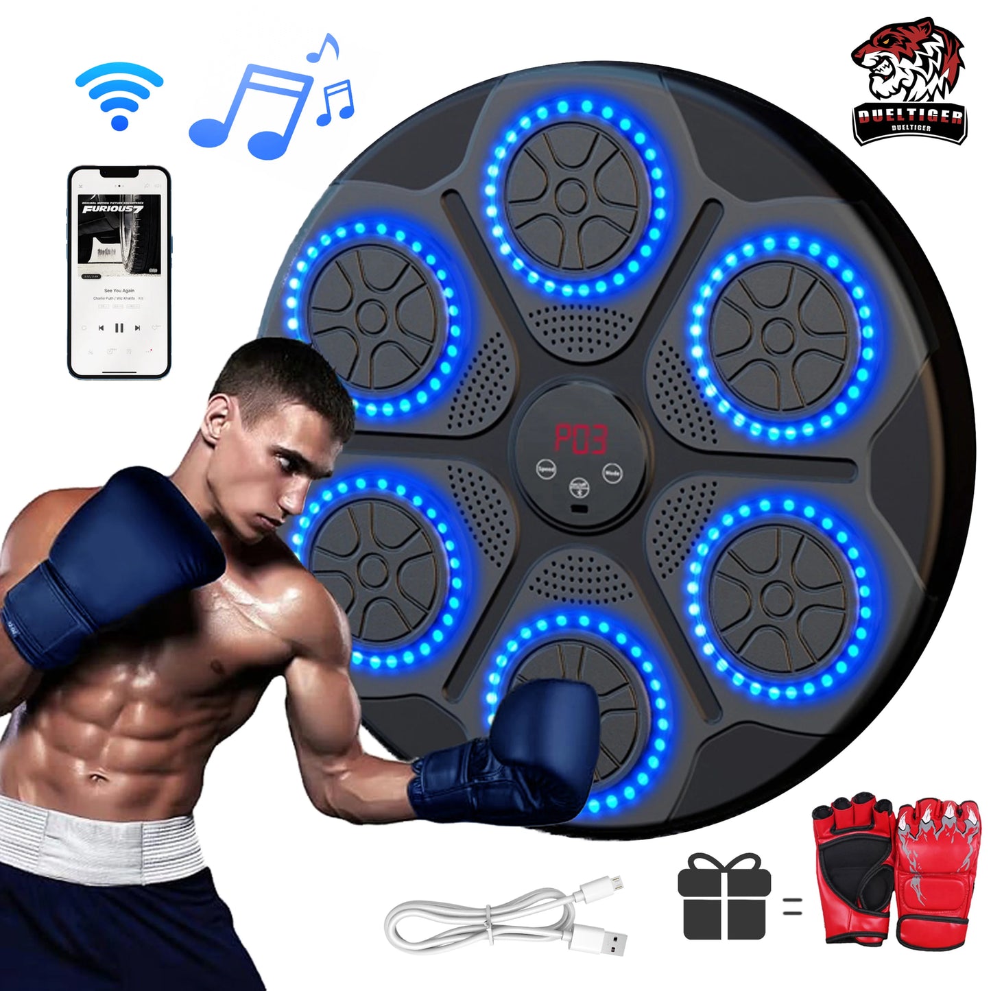 RhythmBox Smart Boxing Trainer