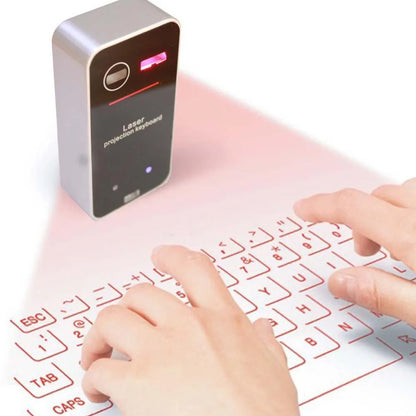 KeyBeam Portable Bluetooth Laser Keyboard