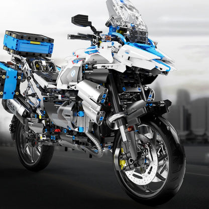 Motorcycle City Sports Building Block Boy Toy