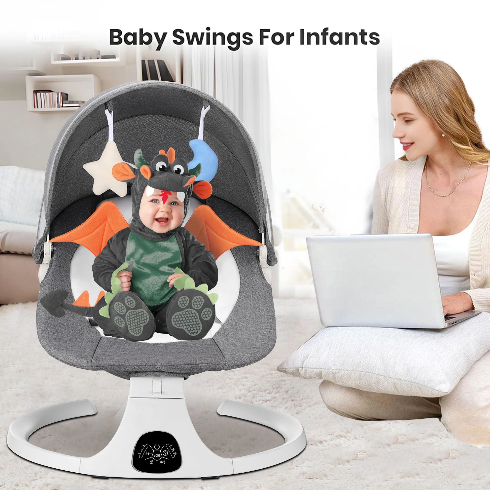 CozyCare Electric Baby Rocker